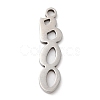 Non-Tarnish Halloween 201 Stainless Steel Pendants LS-STAS-D053-14P-2