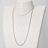 Tarnish Resistant 316 Surgical Stainless Steel Venetian Chains Necklaces NJEW-JN01293-03-3