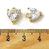 Valentine's Day Brass with Cubic Zirconia Pendants FIND-Z035-03B-3