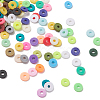 2400Pcs 15 Colors Handmade Polymer Clay Beads CLAY-YW0001-41-6