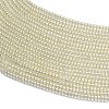 Electroplate Glass Beads Strands GL-CBAA615-01C-3