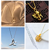 18Pcs 3 Style Brass Charms KK-CA0001-52G-6