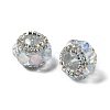 Acrylic Rhinestone Rondelle Beads OACR-S048-02E-1