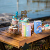 12Pcs 4 Styles Rainbow Print Kraft Paper Gift Bags AJEW-TA0003-38-8