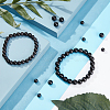 88Pcs 2Strands 2 Style Cat Eye Beads G-BC0001-13-6