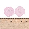 Frosted Transparent Acrylic Beads X1-OACR-P029-19B-05-4