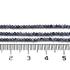 Natural Sapphire Beads Strands G-F509-18A-2mm-5