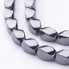 Non-Magnetic Synthetic Hematite Beads Strands G-E001-4-8x5mm-2