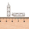 Brass Micro Pave Cubic Zirconia Pendants KK-Z146-30P-3