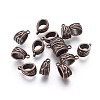 Tibetan Style Alloy Tube Bails LS-RLF10386Y-NF-2