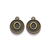 Alloy Pendant Cabochon Settings PALLOY-N156-01O-AB-2