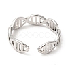 Non-Tarnish 201 Stainless Steel Ring RJEW-E063-01P-3