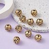 Tibetan Style Hollow Alloy Beads TIBEB-YW0001-12G-5