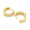 Rack Plating Brass Micro Pave Cubic Zirconia Hoop Earring Findings EJEW-C102-21B-G-2