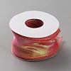 Rainbow Iridescent Laser Polyester Ribbon OCOR-WH0086-78H-2