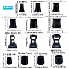 13 Pairs 13 Style PVC High Heel Stoppers Protector AJEW-GF0005-22B-2