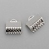 Iron Ribbon Crimp Ends E004Y-S-01-2