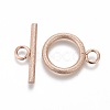 Ion Plating(IP) 304 Stainless Steel Toggle Clasps STAS-P248-03RG-1