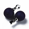 Natural Agate Charms G-Q998-036D-3