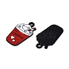 Baking Paint Alloy Enamel Pendants PALLOY-T093-14-2