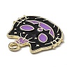 Alloy Enamel Pendants ENAM-Z001-15G-02-2