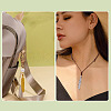 40Pcs 4 Colors Tibetan Style Alloy Big Pendants FIND-TA0009-61-8