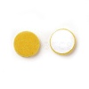 Flocky Acrylic Cabochons OACR-I001-K-M-3