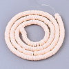 Handmade Polymer Clay Beads Strands CLAY-R089-6mm-089-2