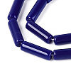 Opaque Solid Color Glass Beads Strands GLAA-N070-01A-C05-3