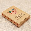 Kraft Paper Boxes and Necklace Jewelry Display Cards CON-L016-B08-1
