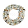Natural Flower Amazonite Beads Strands G-H292-A21-01-3