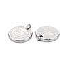 Non-Tarnish 304 Stainless Steel Pendants STAS-N097-159P-1
