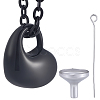 1Pc 304 Stainless Steel Heart Pendant Urn Ashes Necklaces NJEW-CN0001-20EB-1