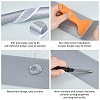 8 Sets 2 Style PVC Universal Car Door Edge Guard Door Sill Protector DIY-AR0004-42A-3
