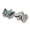 Brass Clear Cubic Zirconia Pendants KK-R210-12P-02-2