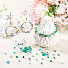 480Pcs 4 Colors Picasso Glass Seed Beads SEED-TA0001-07B-7