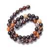 Natural Brecciated Jasper Beads Strands G-M381-01C-3