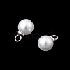 ABS Plastic Imitation Pearl Pendants FIND-H052-01C-04P-2