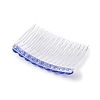 Resin Evil Eye Bead & Plastic Hair Combs PHAR-JH00093-01-4