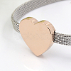 Ion Plating(IP) Fashionable 304 Stainless Steel Bracelets LS-BJEW-J038-47RG-2