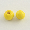 Dyed Natural Wood Beads X-WOOD-Q006-8mm-03-LF-1