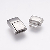 Tarnish Resistant 304 Stainless Steel Bayonet Clasps STAS-E144-058P-4