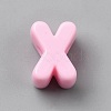 Acrylic European Beads OACR-WH0050-09X-1