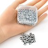 Plated Acrylic Beads MACR-YW0002-26-3