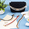 4Pcs 4 Colors ABS & Iron & Alloy & PU Leather Handbag Chain Straps FIND-HS0001-36B-5
