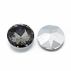 Pointed Back Glass Rhinestone Cabochons RGLA-T029-8mm-07-2