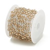 Glass Round Beaded Chains CHS-B003-04G-4