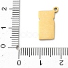 304 Stainless Steel Enamel Pendants X-STAS-I369-08G-01-3