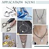 100Pcs 304 Stainless Steel Open Jump Rings STAS-PH0004-41-7