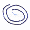 Natural Lapis Lazuli Beads Strands X-G-K020-3mm-23-2